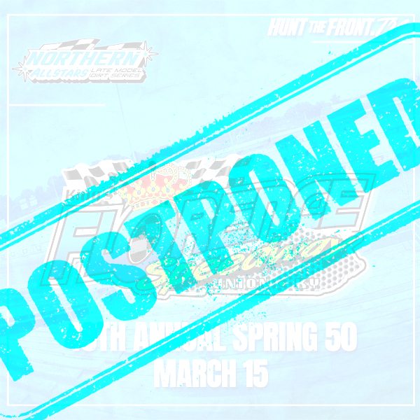 Florence Speedway’s Spring 50 PPD to March 29th Due to Storms