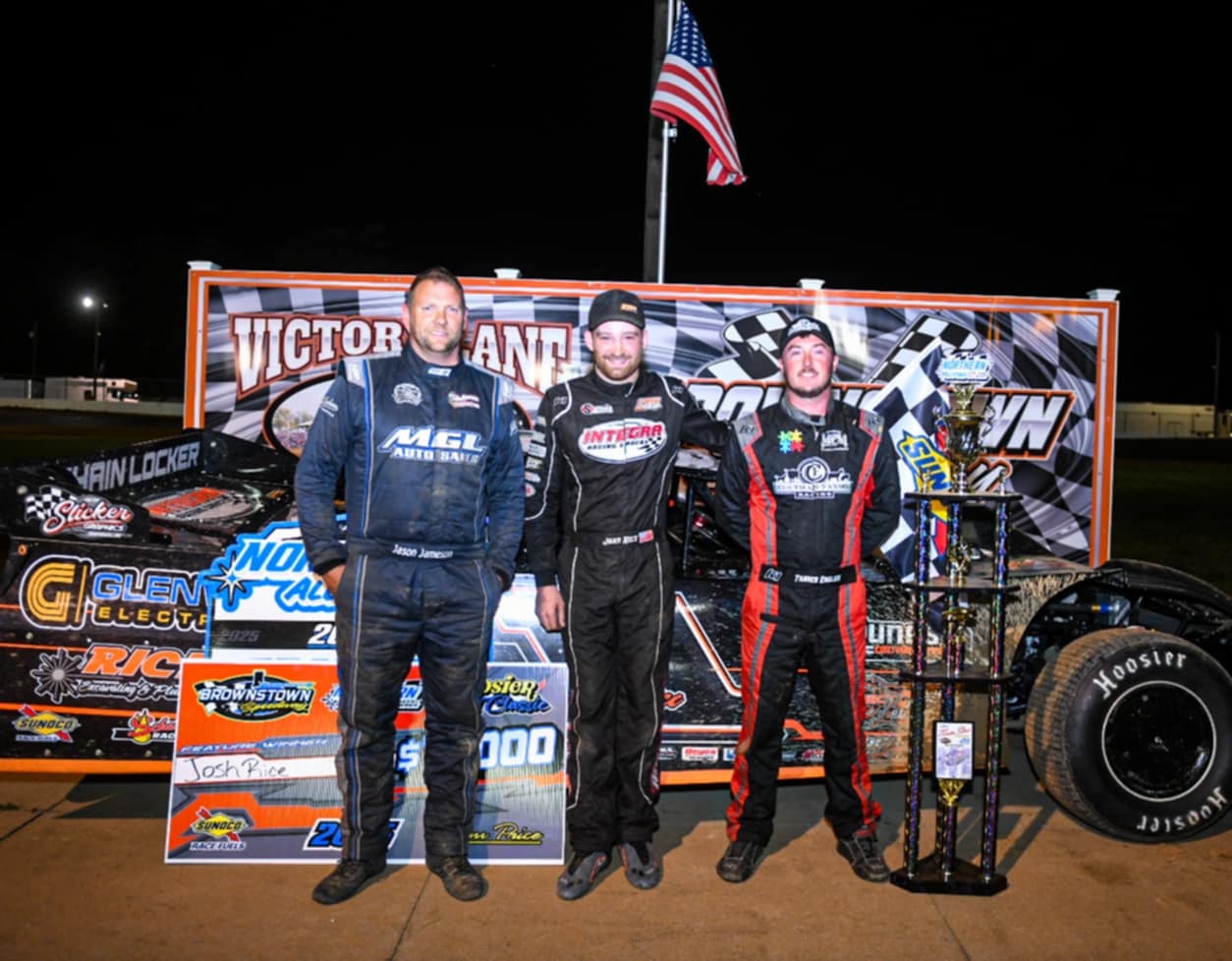 Josh Rice Dominates Hoosier Dirt Classic for First Brownstown Win