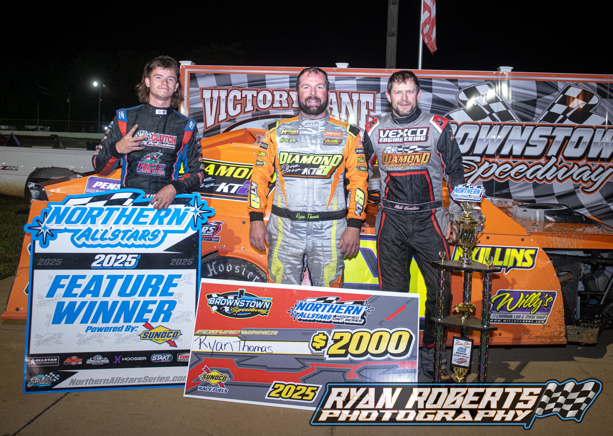 Ryan Thomas Defends Home Turf with Win at Brownstown Speedway