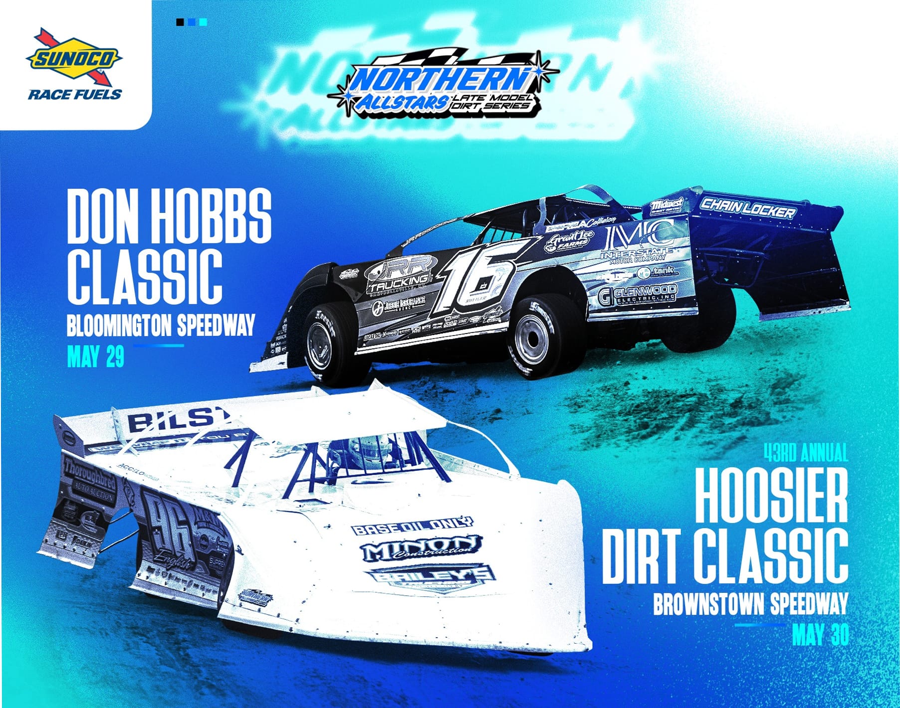 Possible $20,000 to Win in Northern Allstars Late Model Action in Hoosier State