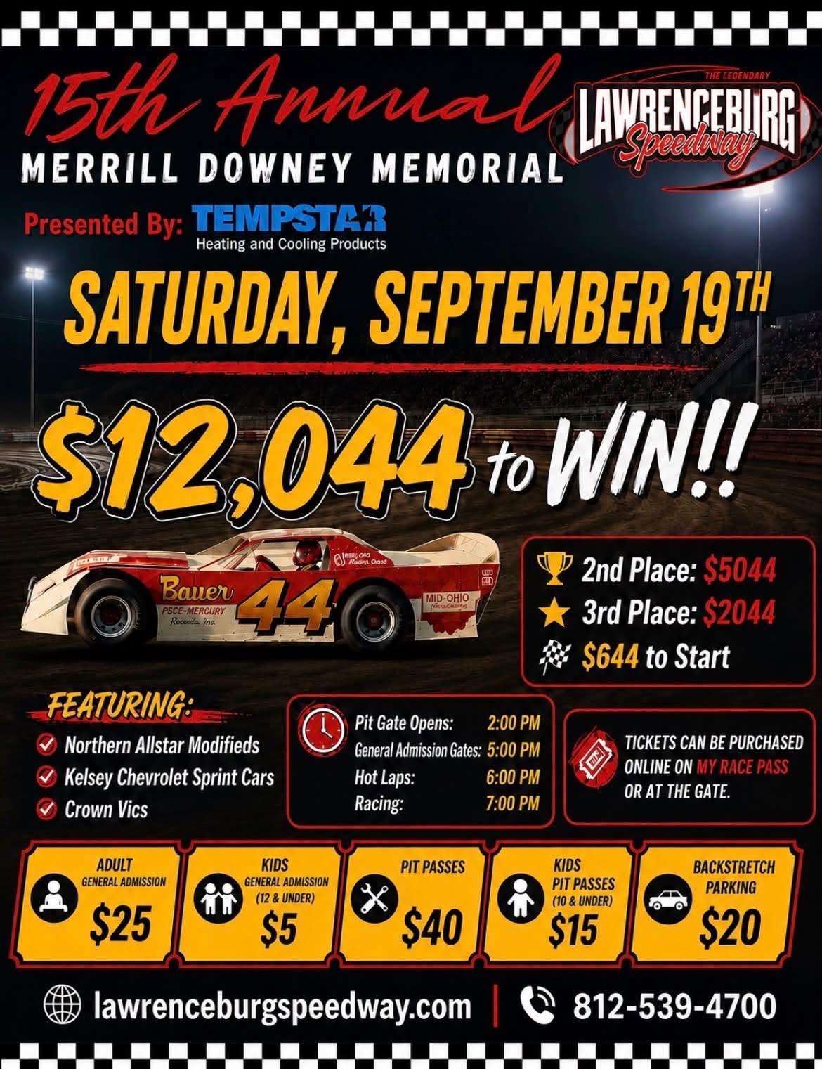Merrill Downey Memorial Rescheduled for Saturday, September 19
