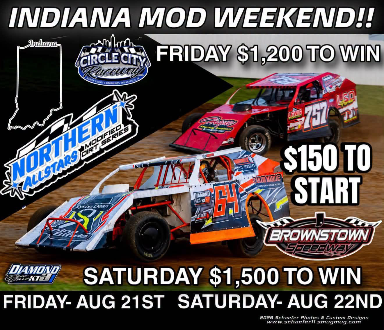 Indiana Mod Weekend Set for August 21-22 at Circle City & Brownstown!